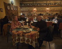 Laughter and Fine Wine in an Intimate Setting