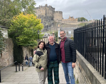 A Tale of Three Travelers at the Castle's Gate