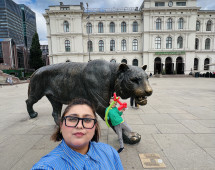 Stripes and Statues: A Day in the Vibrant Square