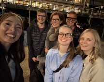 Radiant Smiles in the Starlit Evening