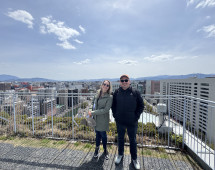 Cityscapes and Smiles: A Rooftop Moment