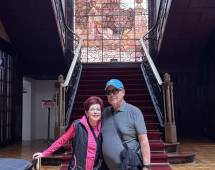 Timeless Moments Under the Stained Glass