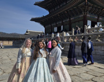 Embracing Tradition at the Palace Gates
