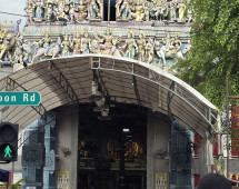 Vibrant Harmony: A Temple's Timeless Beauty