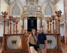 A Moment Beneath the Majestic Tapestry