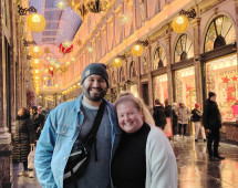 Enchanting Evening Strolls in a Gilded Gallery