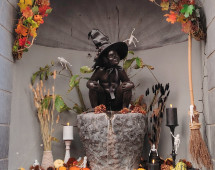 Enchanted Autumn Nook: A Witchy Welcome