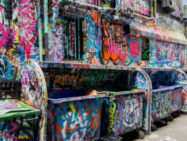 Discover the laneways: street art central Discover the laneways: street art central