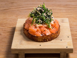 Fact: sushi pizza is something you won't find back in c