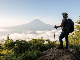 The most fun option is climbing Mount Fuji.