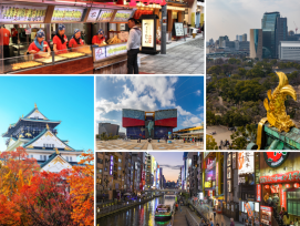 Enjoy modern wonders such as Universal Studios Japan