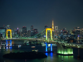 Tokyo's waterfront wonders along Rainbow Bridge