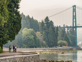 Bike in Stanley Park