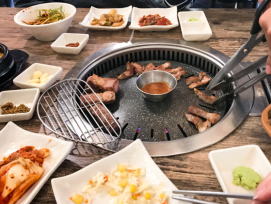 Have Korean BBQ for dinner at Doma