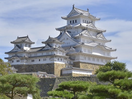 Wide view of Himeji Castle Wide view of Himeji Castle