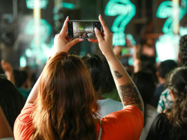 Crowds taking identical photos at Dotonbori's neon signs Photo by eldhose kuriyan on Unsplash Crowds taking identical photos at Dotonbori's neon signs Photo by eldhose kuriyan on Unsplash