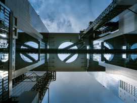 The futuristic twin towers of Umeda Sky Building connected by sky bridge Photo by Paul Cuoco on Unsplash The futuristic twin towers of Umeda Sky Building connected by sky bridge Photo by Paul Cuoco on Unsplash