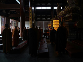 Early morning prayers at Yasaka Shrine with few visitors Photo by Jerry She on Unsplash Early morning prayers at Yasaka Shrine with few visitors Photo by Jerry She on Unsplash