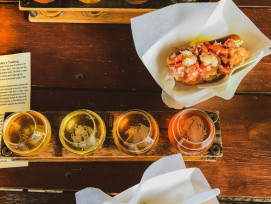 Interior of Spring Valley Brewery with beer flights and food pairings. Photo by Kristina Gain on pexels Interior of Spring Valley Brewery with beer flights and food pairings. Photo by Kristina Gain on pexels