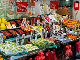 Colorful displays of seasonal vegetables and pickles in traditional market stalls Photo by Artem Korolev on Unsplash Colorful displays of seasonal vegetables and pickles in traditional market stalls Photo by Artem Korolev on Unsplash