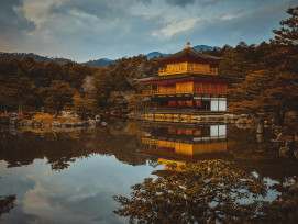 Golden Pavilion reflected in still water with autumn foliage frame. Photo by Chucky Chiang on Pexels Golden Pavilion reflected in still water with autumn foliage frame. Photo by Chucky Chiang on Pexels