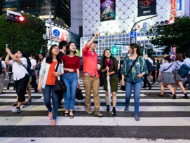 Shibuya Scramble Crossing. Shibuya Scramble Crossing.