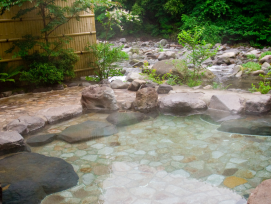 Hot spring. Hot spring.
