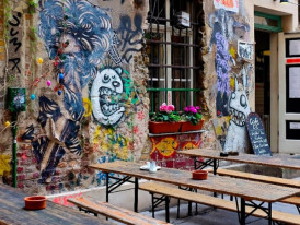 Cafe Cinema in Haschker Markt