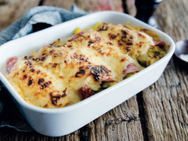 Chicons au Gratin at Restobieres 