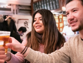 Sapporo Beer at a Heritage Site