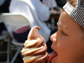 Try some famous Italian Ice Cream