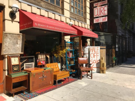 Cure Thrift Shop In Greenwich Village