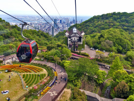 Hiking the big mountain chain
