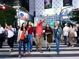 The Tokyo experience at Shibuya Crossing