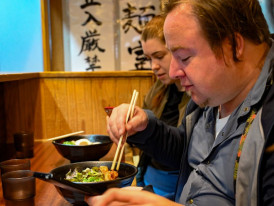 Eating at Kyotos best resturants