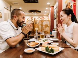 An array of traditional Japanese courses