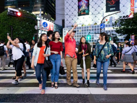 The busiest crossing the world