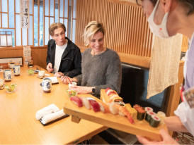 Sushiro is a popular sushi chain in Japan 