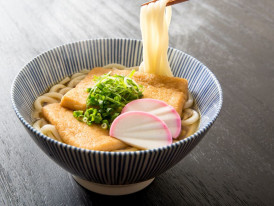 Udon made on site 