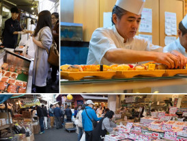 Over 300 businesses and eateries in Tsukiji’s Outer Mar