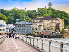 Day trips from Tokyo to Kamakura city, Japan