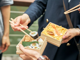 Heading out on one of the food tours in Kyot