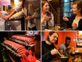 Exploring the Nishiki Market tour