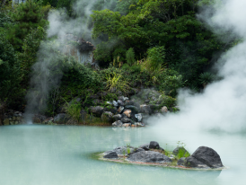 Hot springs in Japan