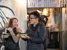 Tokyo's diverse food scene with a local guide