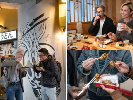 Food is the perfect end to your Tokyo half-day tour