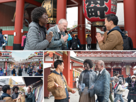 Exploring old Asakusa on your private half day tour