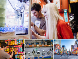 Electric town is a standout feature of our Tokyo half-d