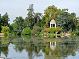 Bois de Vincennes, with its picturesque lakes, lush woo