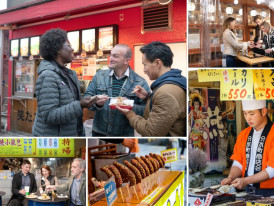 Explore the enticing world of Tokyo street food 